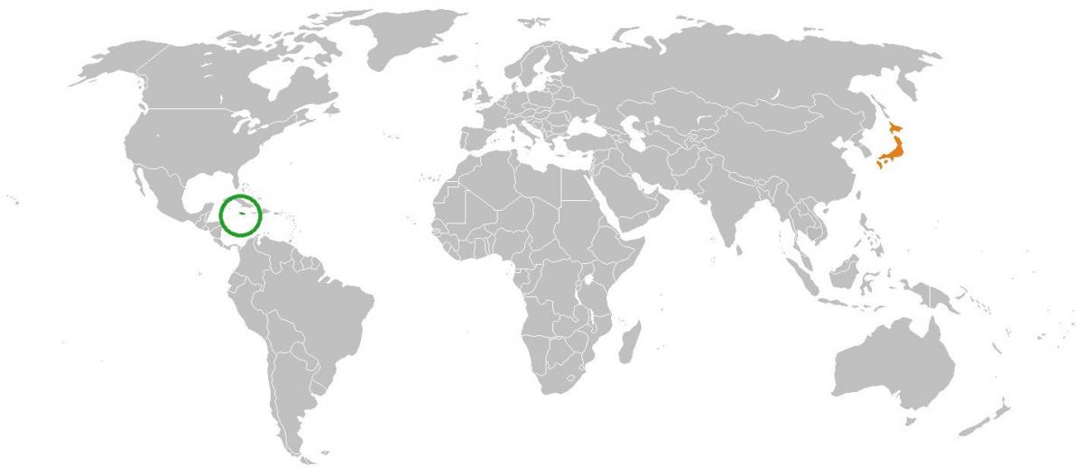 jamaika dėl pasaulio žemėlapis